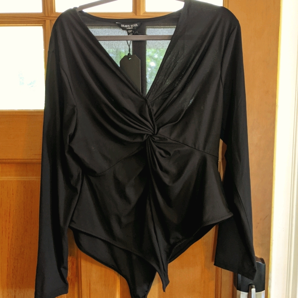 Front Design Fitted Bodysuit